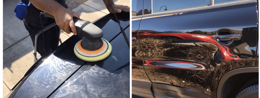 Cut & Polish and Waxing a Car